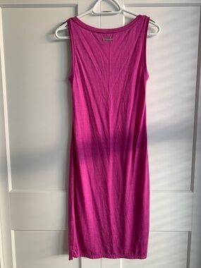 Icebreaker Women's Tech Lite Tank Midi Dress in Pink Size XS